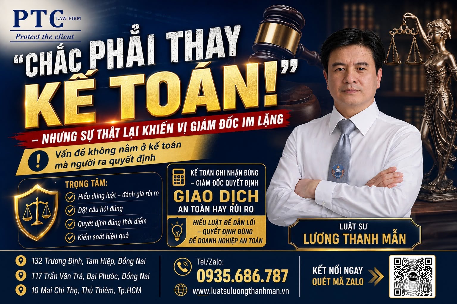 Luật sư LƯƠNG THANH MẪN